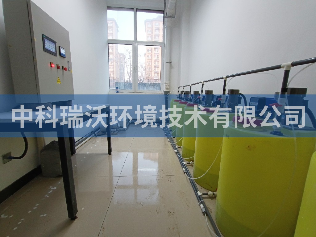 山东省济南市平阴县疾病预防控制中心医疗污水处理设备安装调试